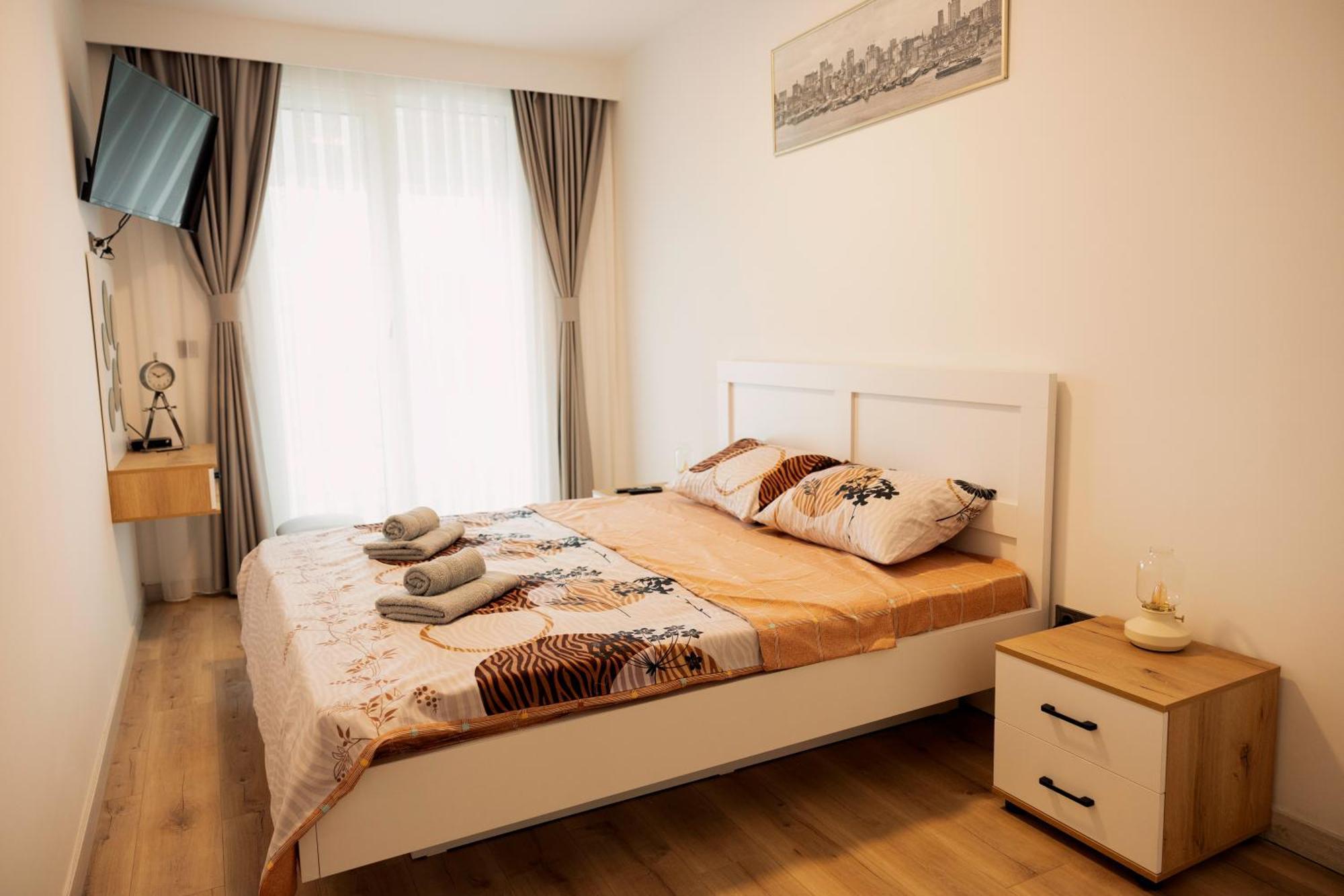 33Rd Floor Twin Apartments In Cevahir Sky City Complex With Pool, Spa, Fitness And Parking Included In Price Скопие Екстериор снимка