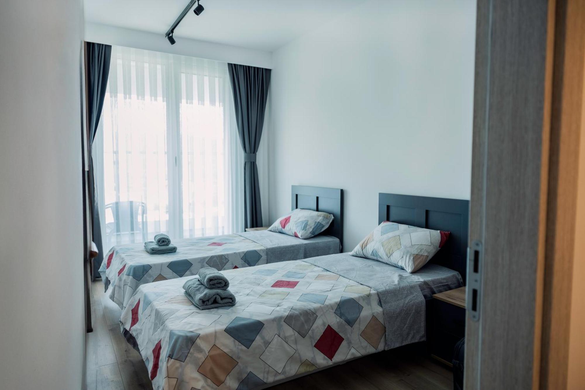 33Rd Floor Twin Apartments In Cevahir Sky City Complex With Pool, Spa, Fitness And Parking Included In Price Скопие Екстериор снимка