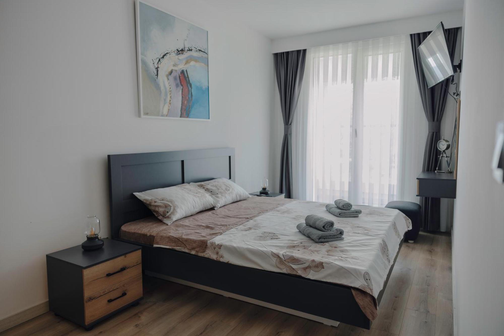 33Rd Floor Twin Apartments In Cevahir Sky City Complex With Pool, Spa, Fitness And Parking Included In Price Скопие Екстериор снимка